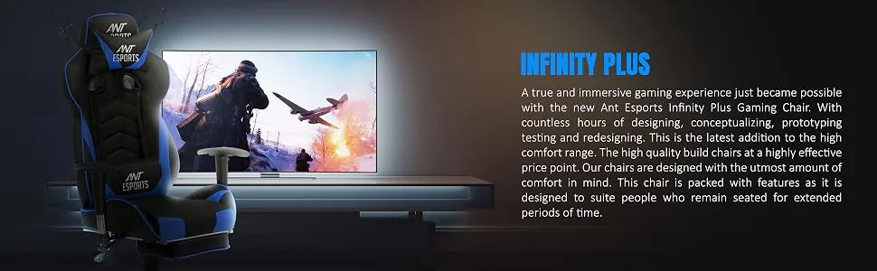 Ant Esports Infinity Plus (Blue-Black) overview 2