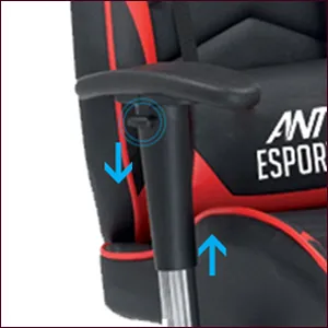 Ant Esports Infinity Plus (Red-Black) overview 3