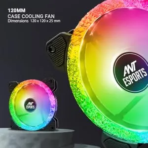 Ant Esports RoyaleFlow 120 Auto RGB Cabinet Fan (Single Pack) overview 10
