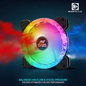 Ant Esports RoyaleFlow 120 Auto RGB Cabinet Fan (Single Pack) overview 4