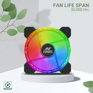 Ant Esports RoyaleFlow 120 Auto RGB Cabinet Fan (Single Pack) overview 9
