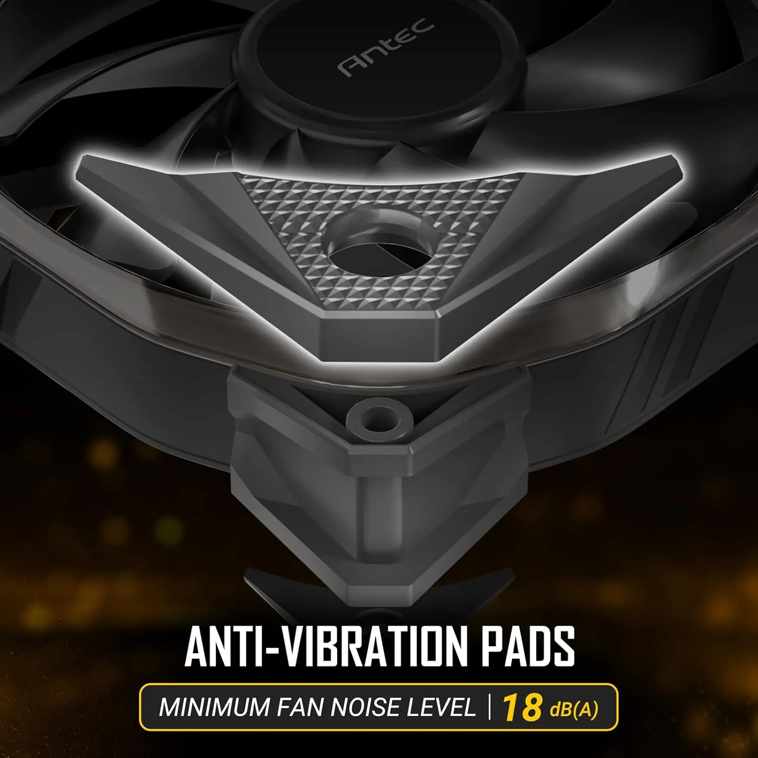 Antec Fusion 120 ARGB Black - 120mm ARGB Cabinet Fan (Single Pack) overview 2