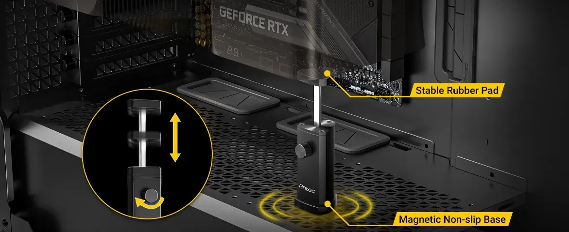Antec I Shape Prism GPU Holder (Black) overview 4