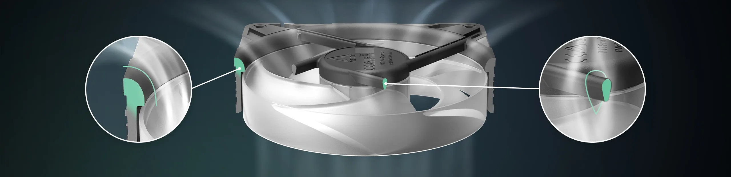 Arctic P12 Pro Reverse ARGB 120mm Cabinet Fan overview 1