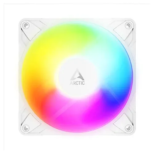 Arctic P12 Pro Reverse ARGB 120mm White Cabinet Fan
