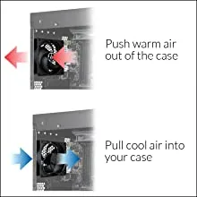Arctic P14 Five Pack 140mm Cabinet Fan overview 4