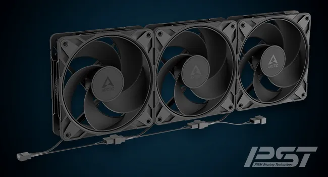 Arctic P14 Pro Reverse 140mm Triple Pack Cabinet Fan overview 6