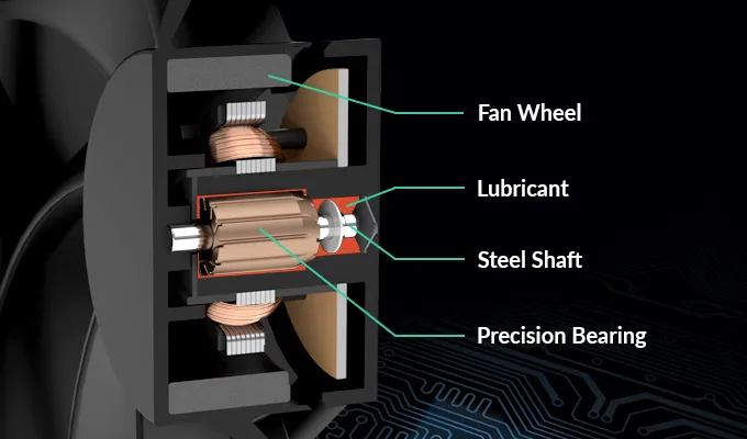 Arctic P14 Pwm Pst Argb Cabinet Fan Black overview 6