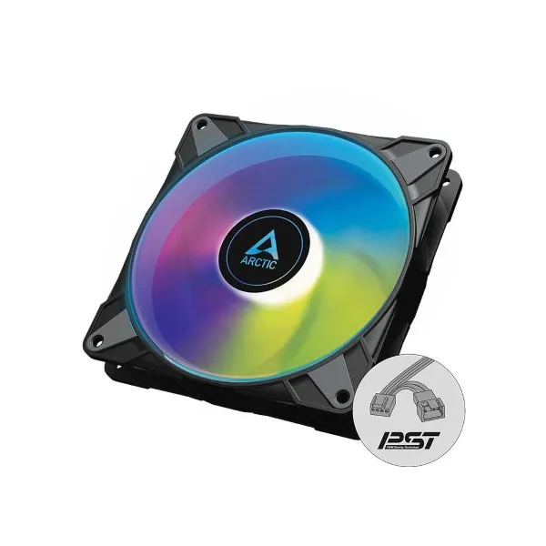 Arctic P14 Pwm Pst Argb Cabinet Fan Black