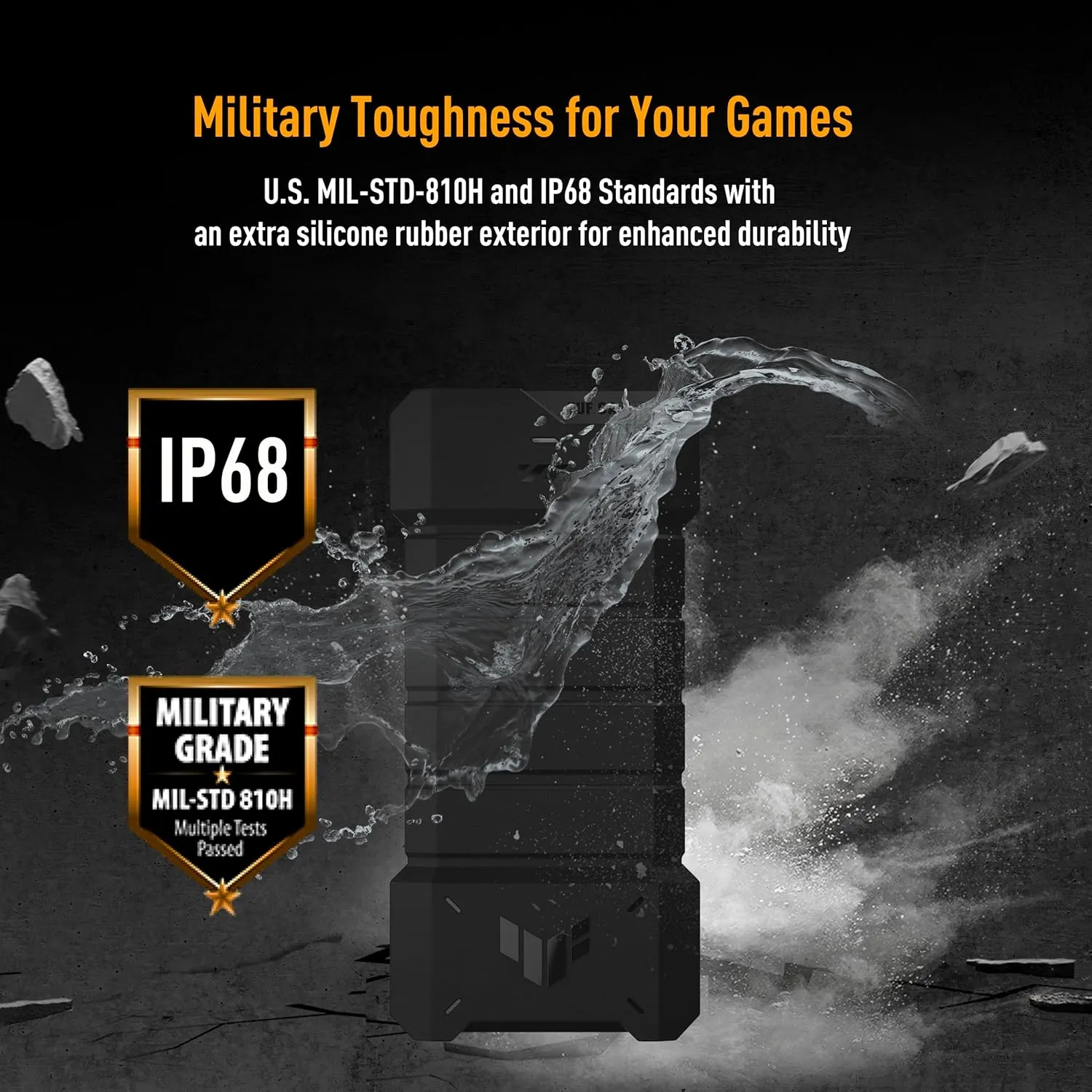 Asus TUF Gaming A2 USB-C 3.2 Gen 2×2 SSD Enclosure overview 3