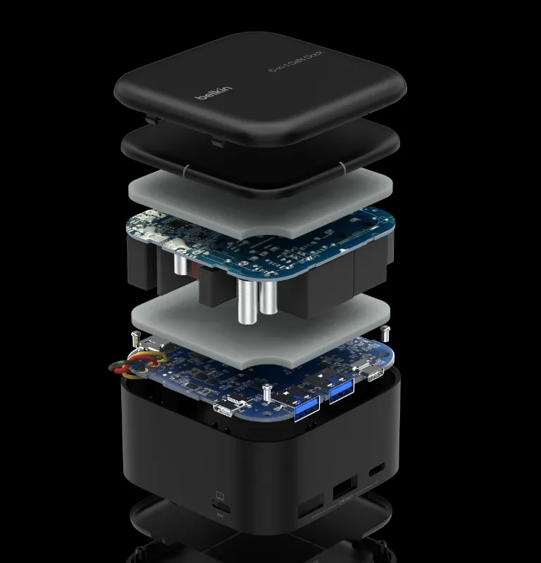 Belkin Connect USB-C 6-in-1 Core GaN Dock 130W overview 2