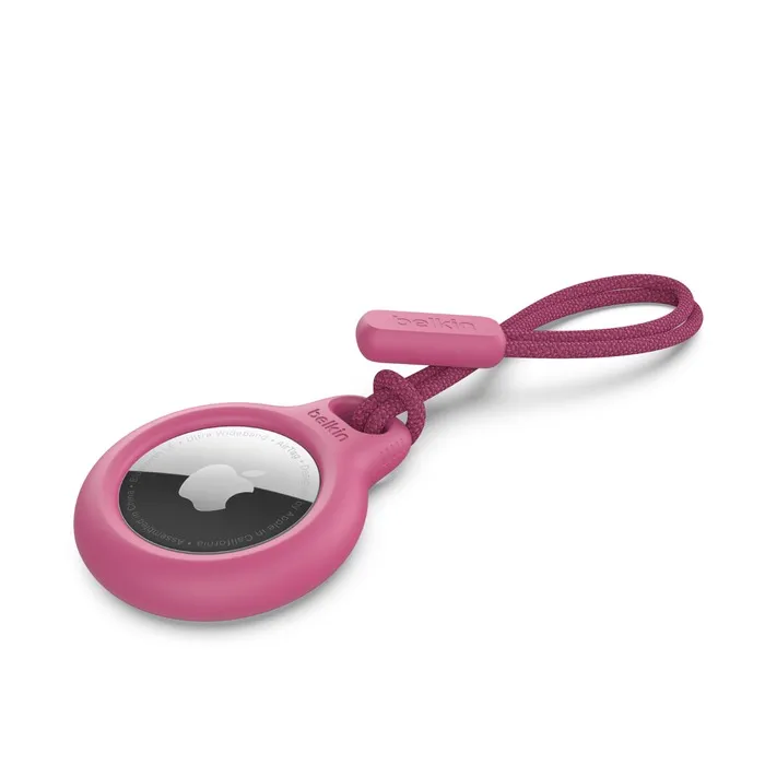 Belkin Secure Holder with Strap for Apple AirTag (Pink)