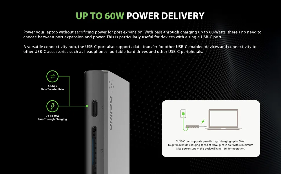 Belkin USB-C Multimedia Hub overview 2