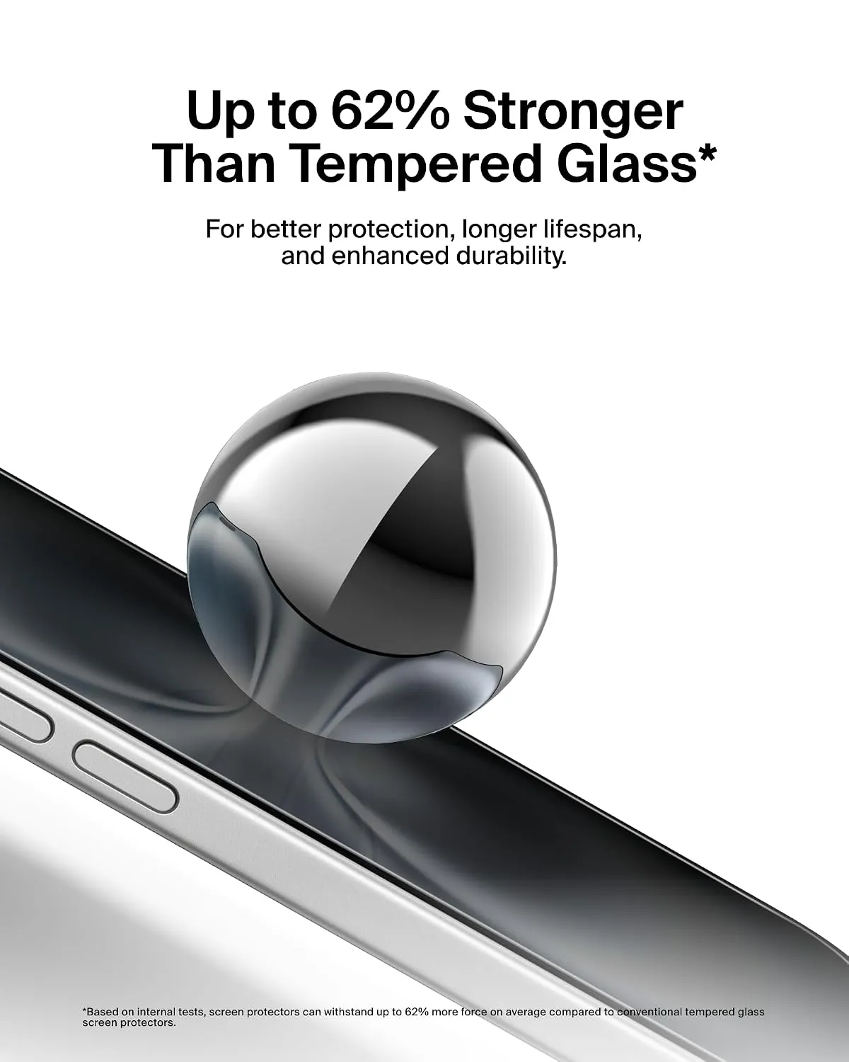 Belkin iPhone 16 Privacy Tempered Glass with Easy Align Tray overview 4