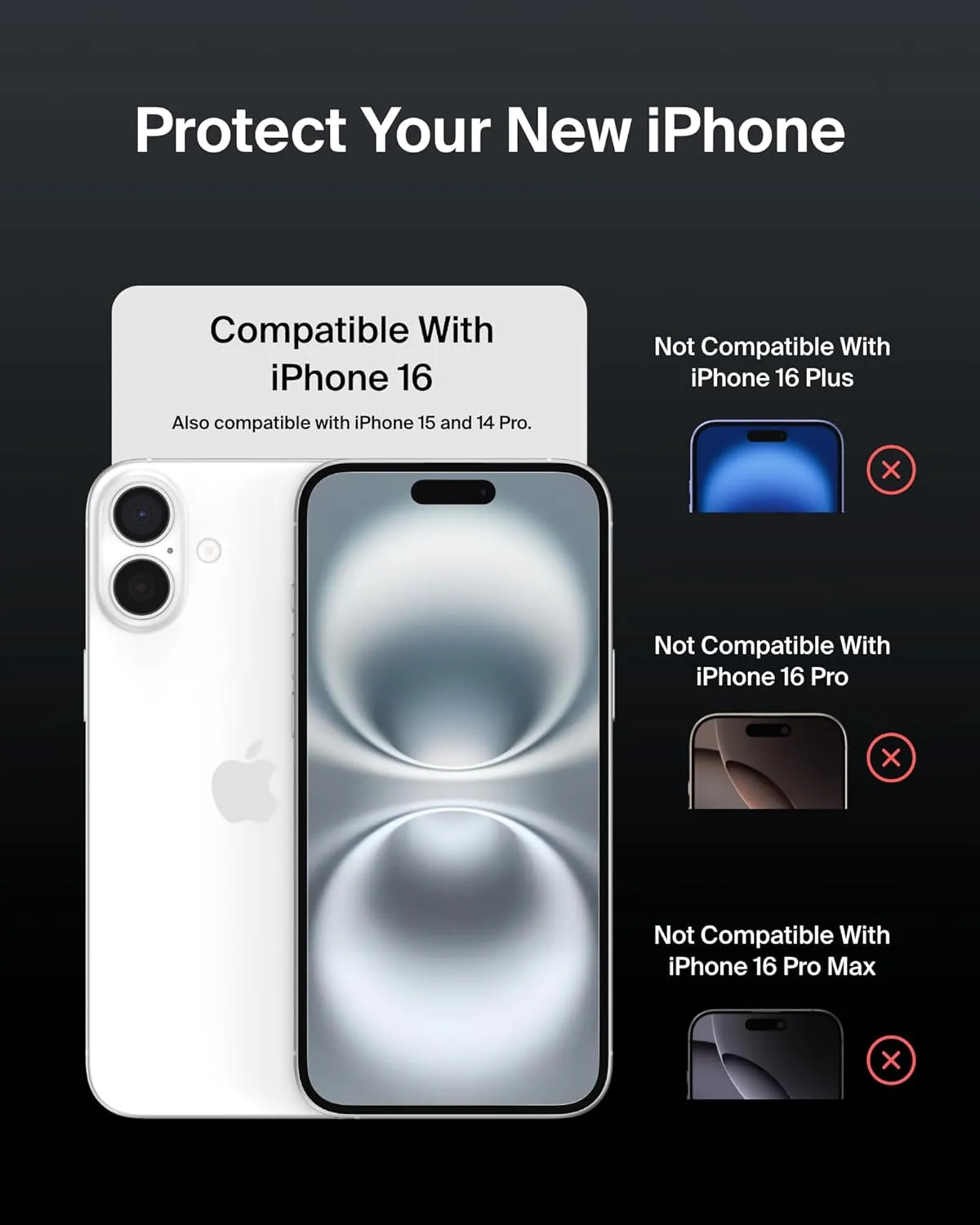 Belkin iPhone 16 Privacy Tempered Glass with Easy Align Tray overview 6