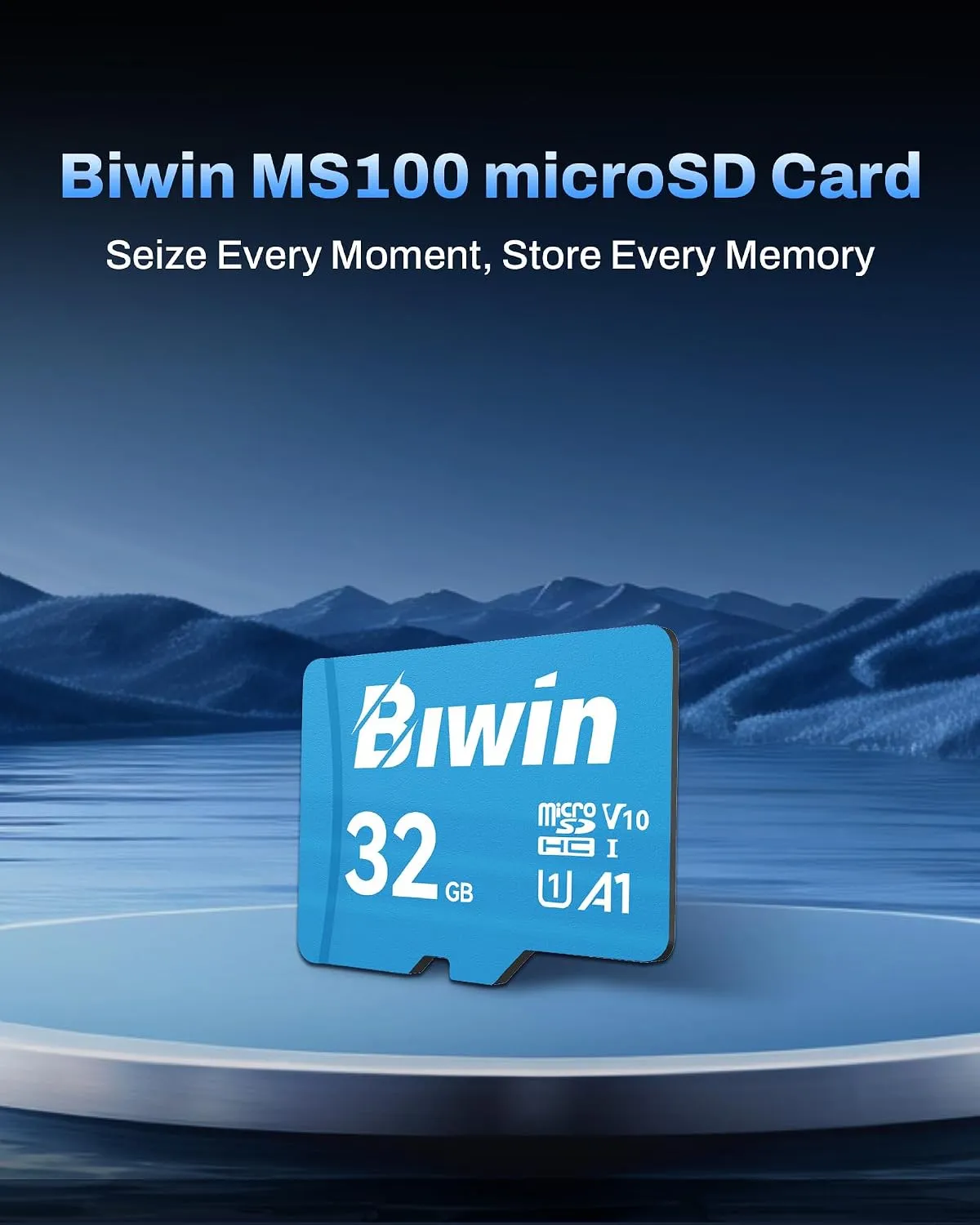 Biwin MS100 32GB Micro SDXC Card MicroSD UHS-I Memory Card overview 1