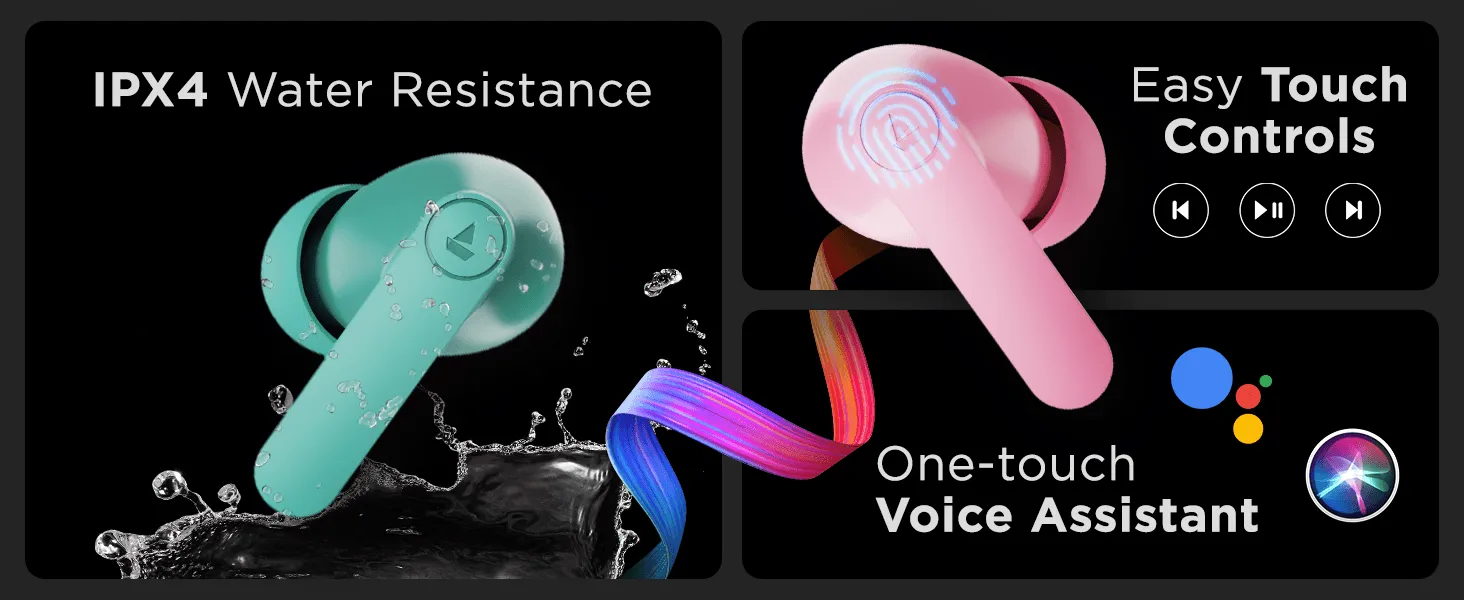 Boat Airdopes 121 PRO Truly Wireless in Ear Buds (Active Black) overview 8