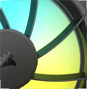 CORSAIR RS140 ARGB 140mm PWM Fans Dual Pack – Black overview 4