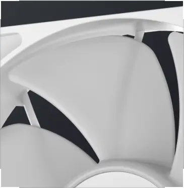 CORSAIR RS140 ARGB 140mm PWM Fans Dual Pack – White overview 2