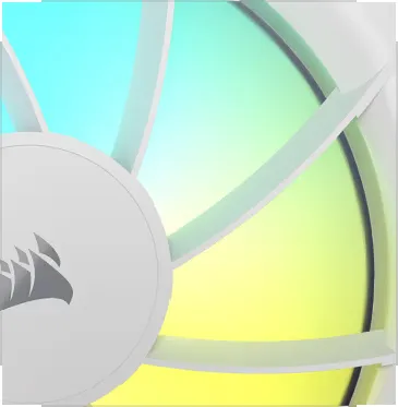 CORSAIR RS140 ARGB 140mm PWM Fans Dual Pack – White overview 4