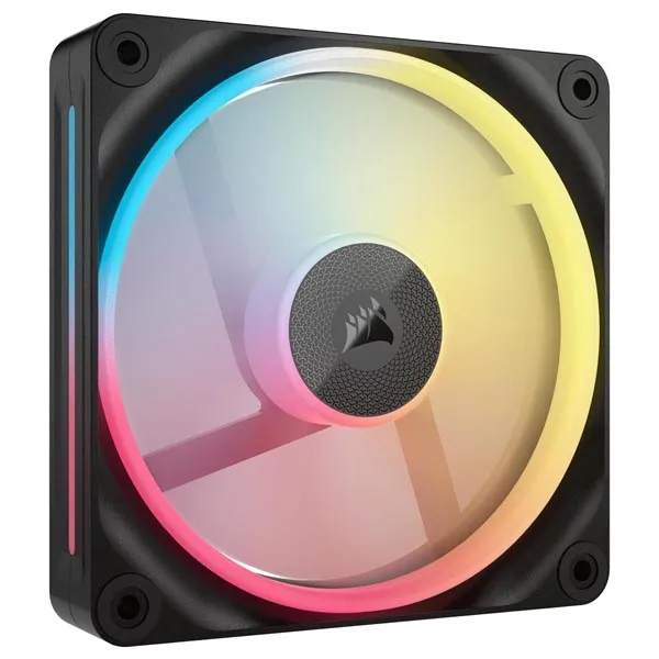 CORSAIR iCUE LINK LX120-R RGB 120mm PWM Reverse Fan (Black)