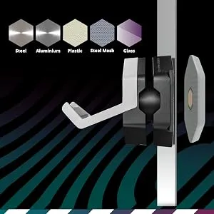 Cooler Master MasterAccessory GEM Multi-Surface Mounting For Peripherals Holder (Black) overview 5