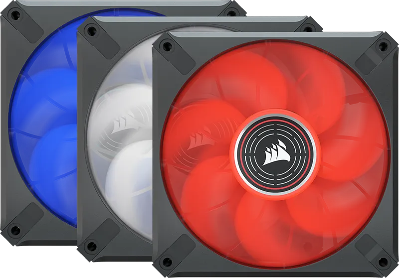 Corsair ML120 LED Elite 120mm White LED Cabinet Fan (Single Pack) overview 2