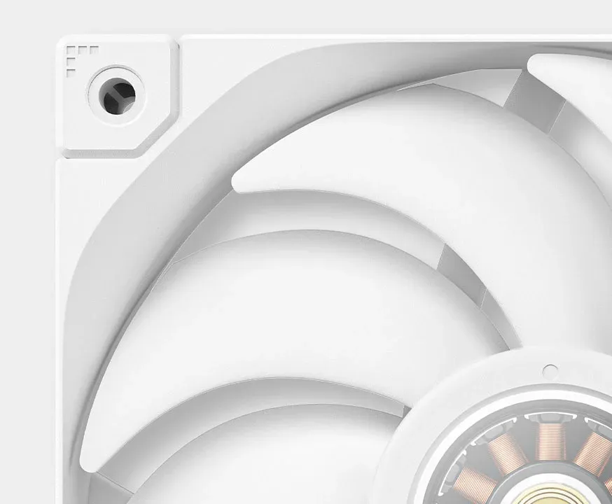 Deepcool FT12 WH 120mm PWM Cabinet Fan (Triple Pack) overview 2
