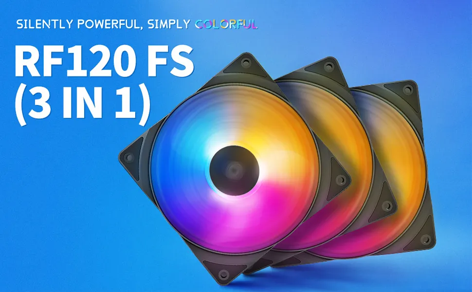 Deepcool RF120 FS 120mm Cabinet Fan (Single Pack) overview 2