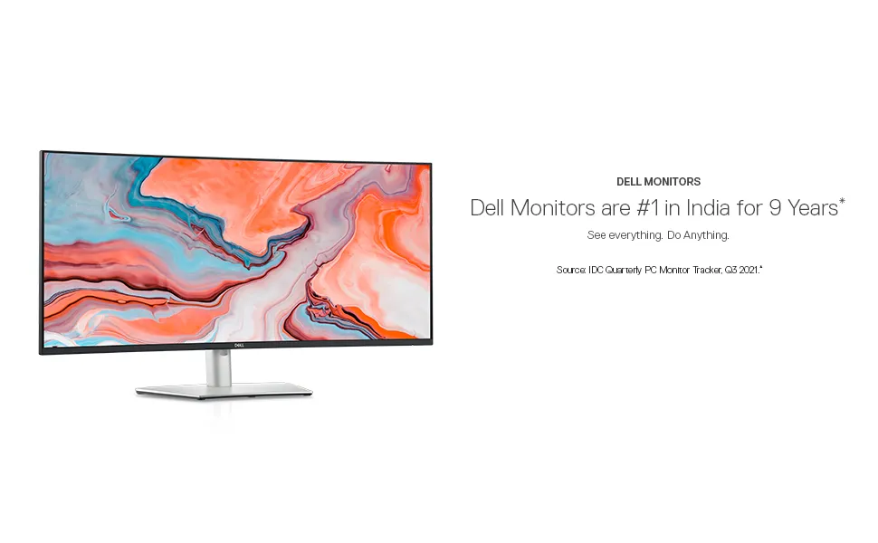 Dell E2222HS, Black Full HD (1080p) 1920 x 1080 at 60 Hz, VA Panel, HDMI, DP, VGA Port, with Speaker overview 2