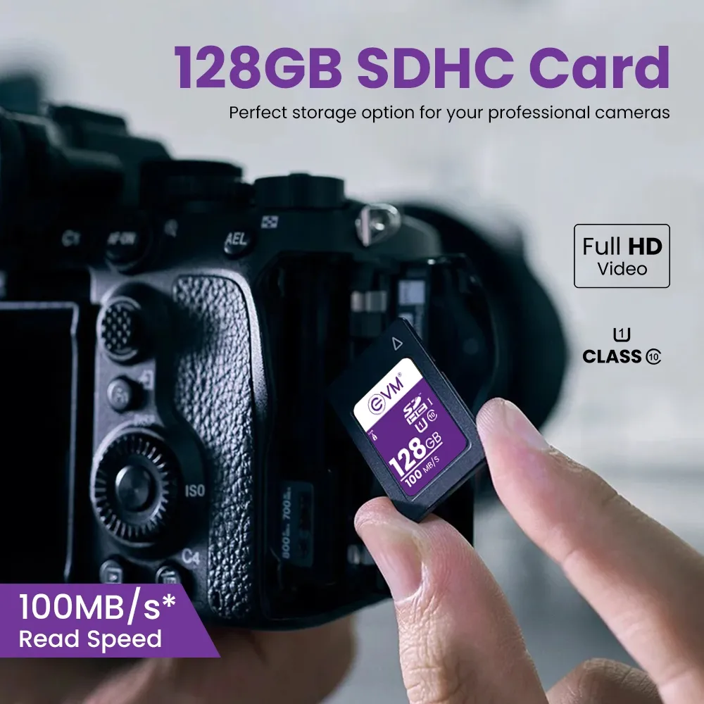 EVM 128gb Sdhc Card overview 1