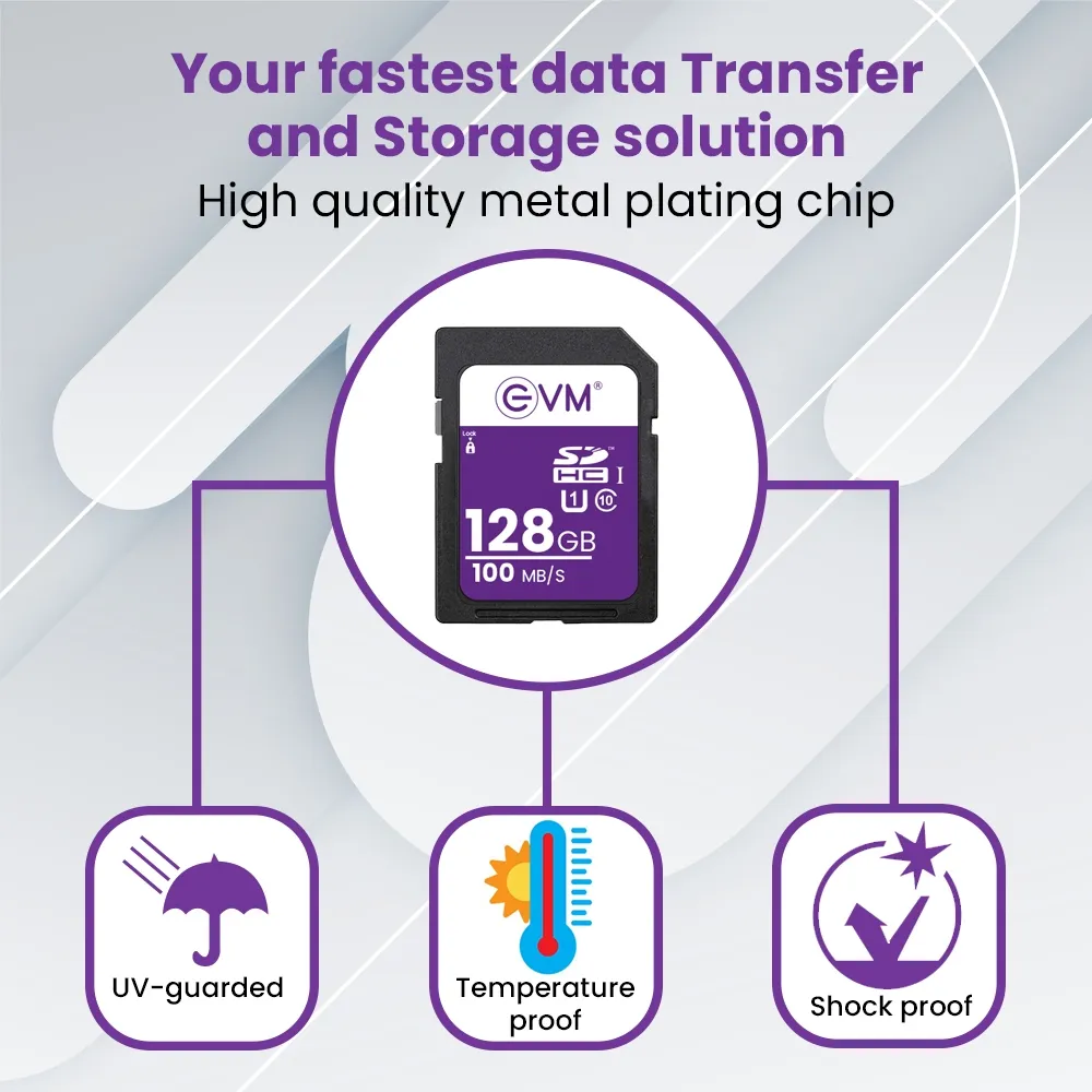 EVM 128gb Sdhc Card overview 2