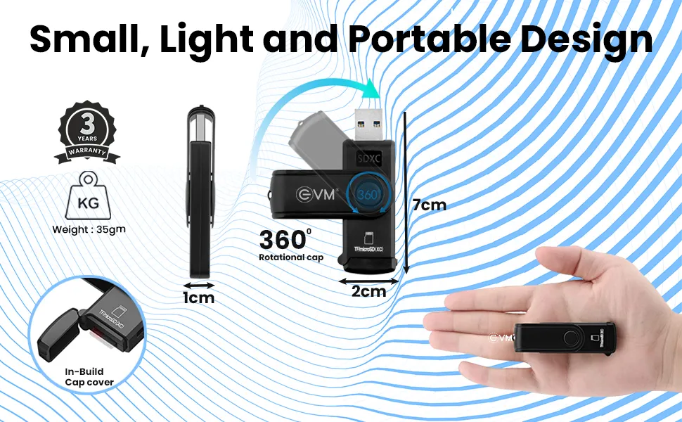 EVM 2in-1 USB 3.0 Card Reader overview 5