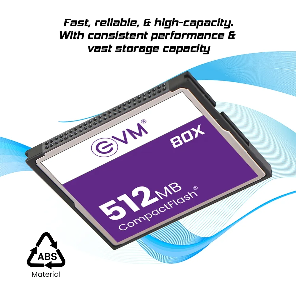 EVM 512mb Compactflash Card overview 2