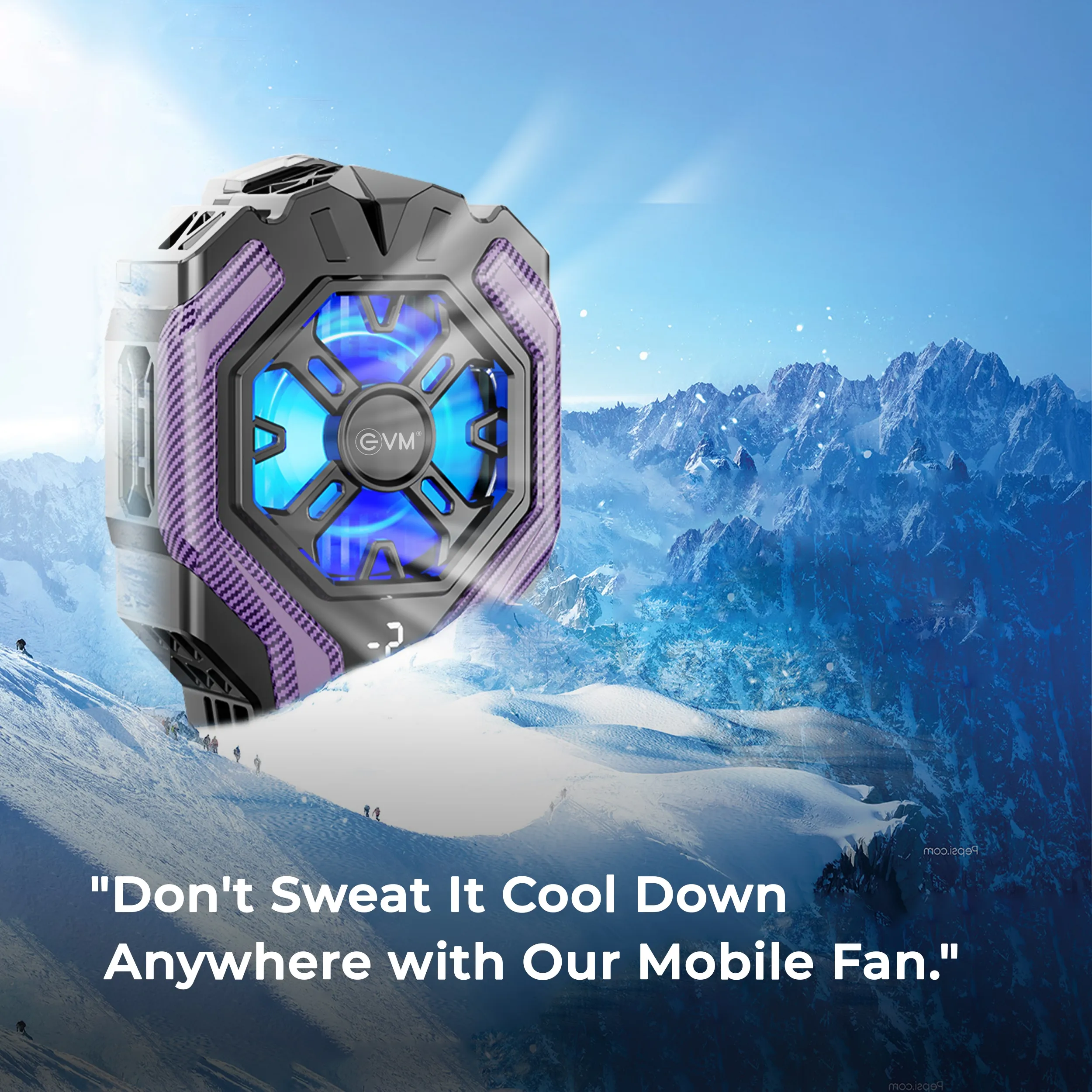 EVM EnFrost Gaming Fan Mobile Cooler overview 3