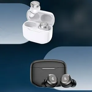 Edifier W240TN True Wireless Noise Cancellation In-Ear Earphone (White) overview 3