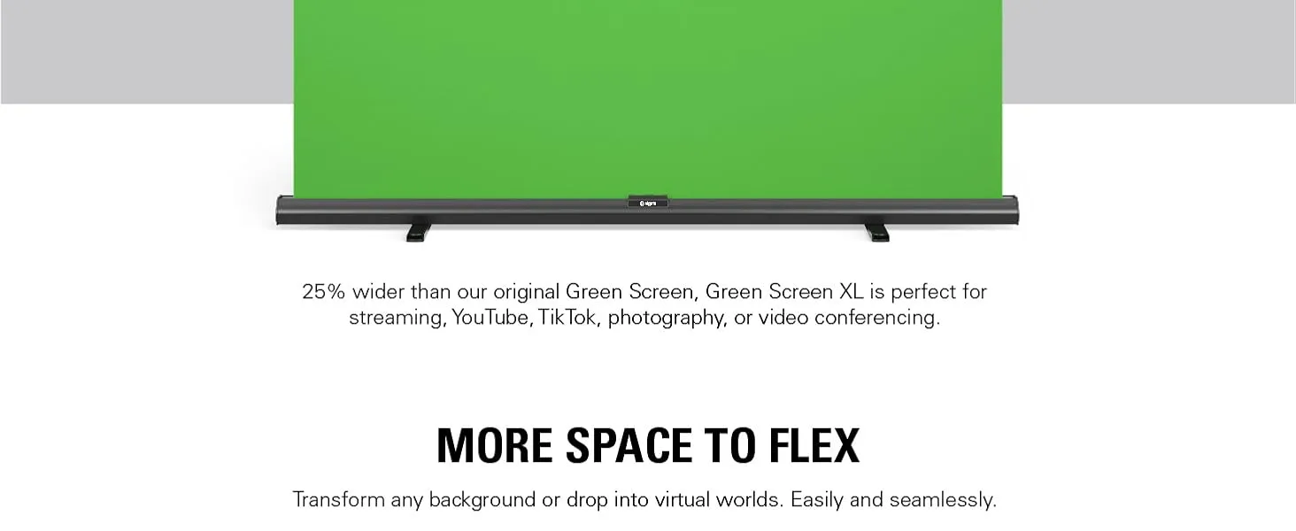 Elgato Green Screen XL Collapsible Chroma Key Panel overview 2