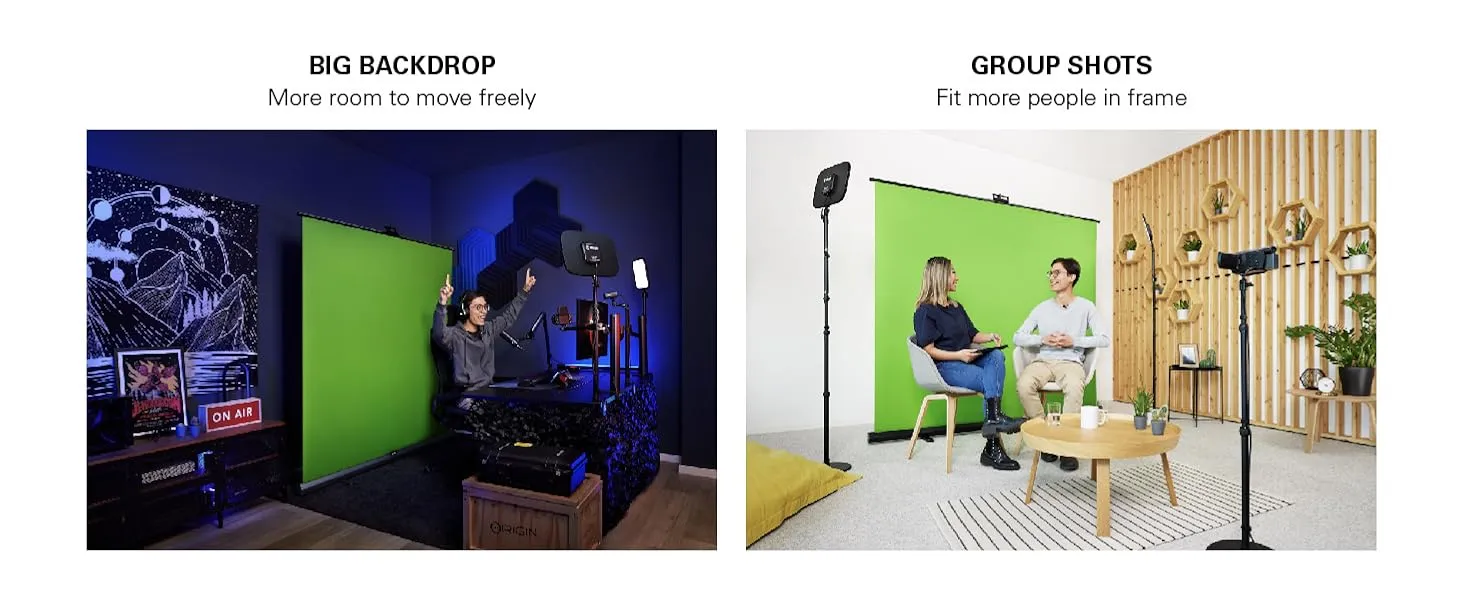 Elgato Green Screen XL Collapsible Chroma Key Panel overview 3