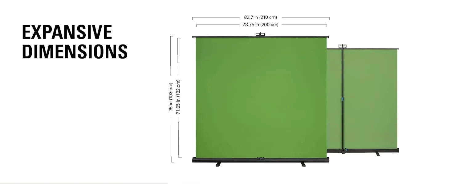 Elgato Green Screen XL Collapsible Chroma Key Panel overview 7