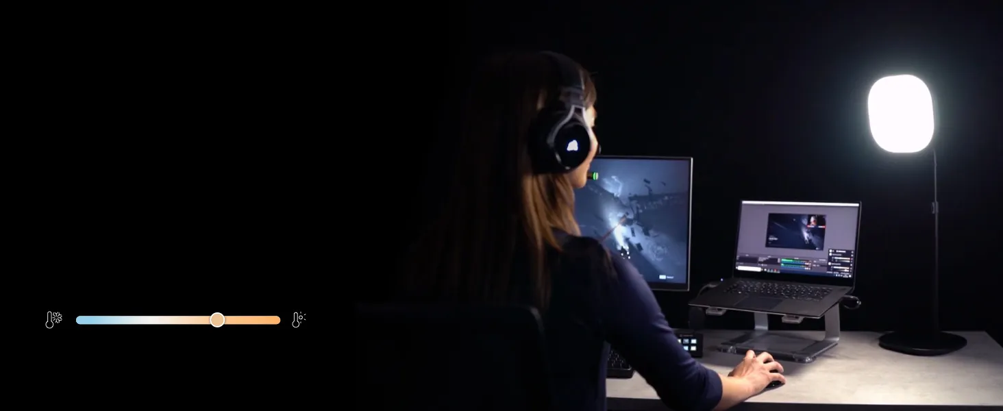 Elgato Key Light Air LED Desk light for Streaming 1400 Lumens overview 3