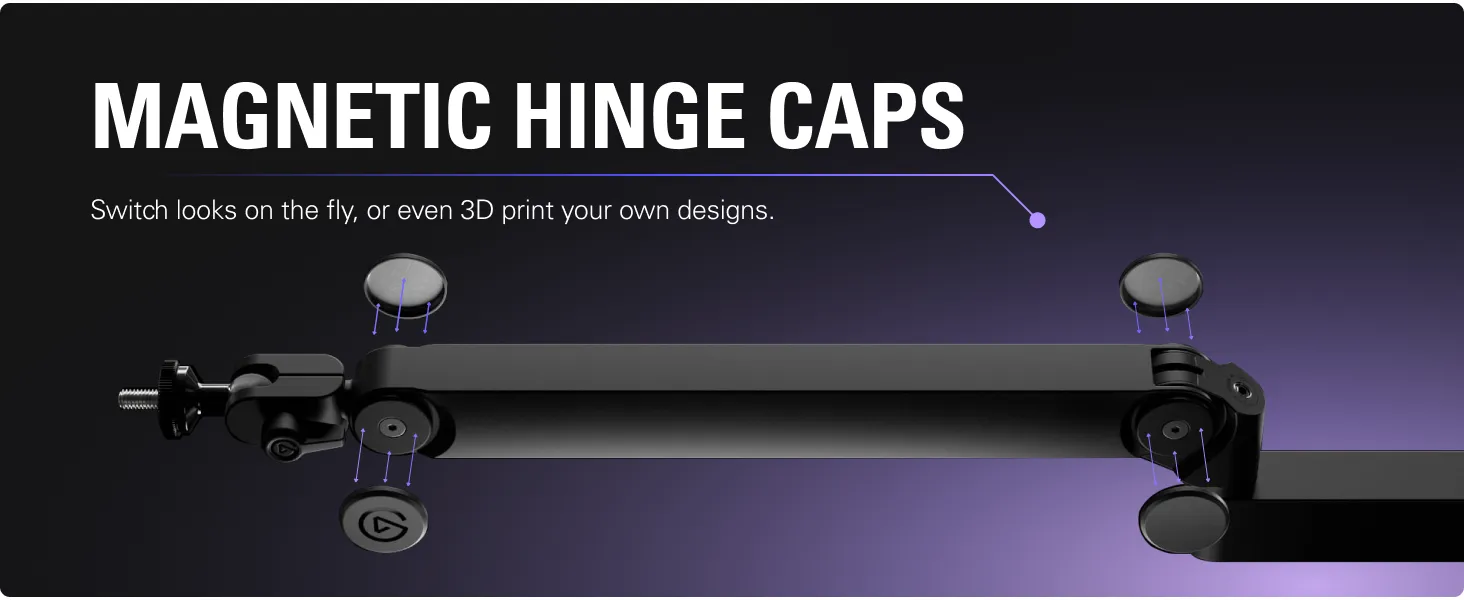 Elgato Wave Mic Arm Pro Black - 360° Rotatable Low Profile overview 3