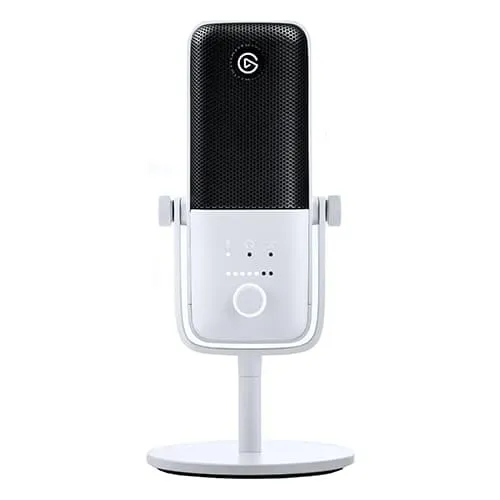 Elgato Wave:3 White USB Microphone and Digital Mixing Solution
