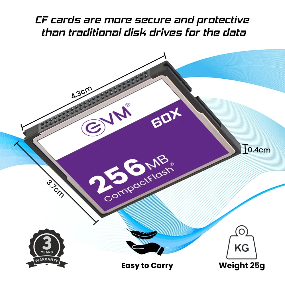 Evm 256mb Compactflash Card overview 3