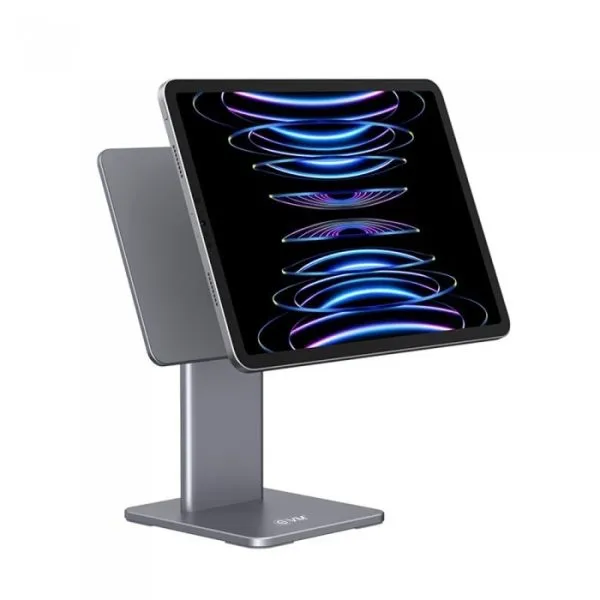 Evm Aluminum Magnetic Stand With Hub For Ipad (EMS-11)