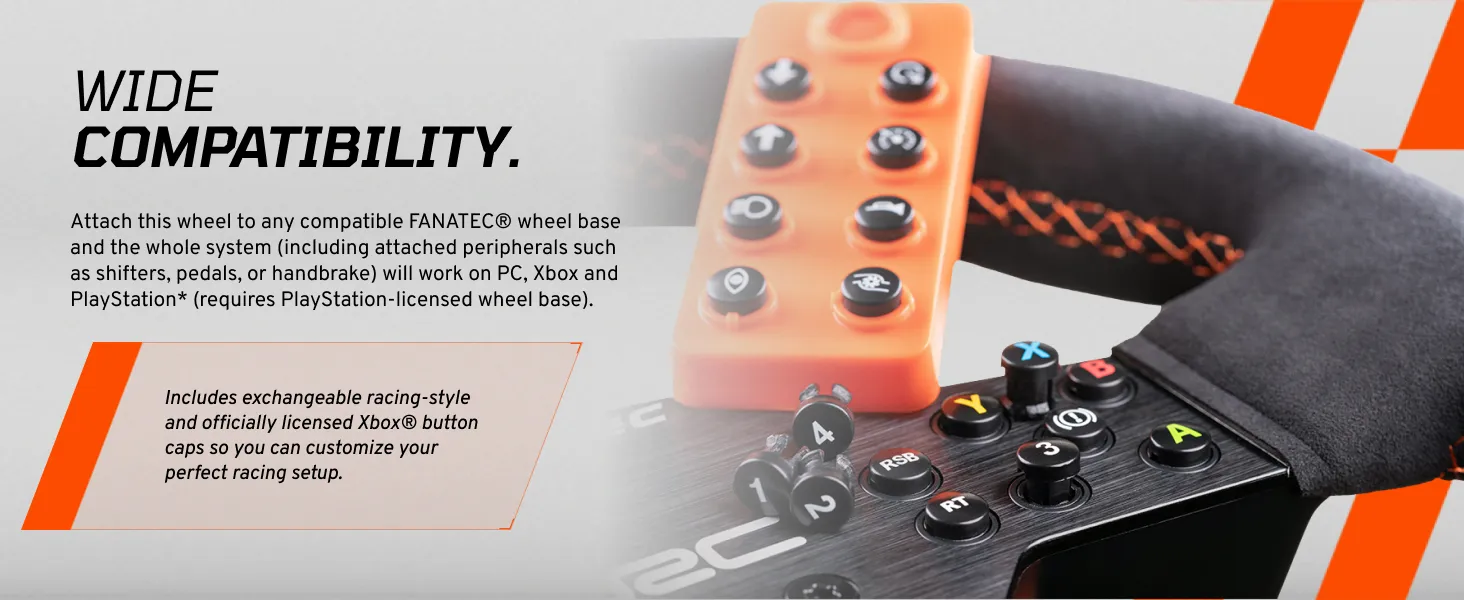 FANATEC CSL Elite Officially Licensed WRC Rally Sim Racing Steering Wheel overview 7