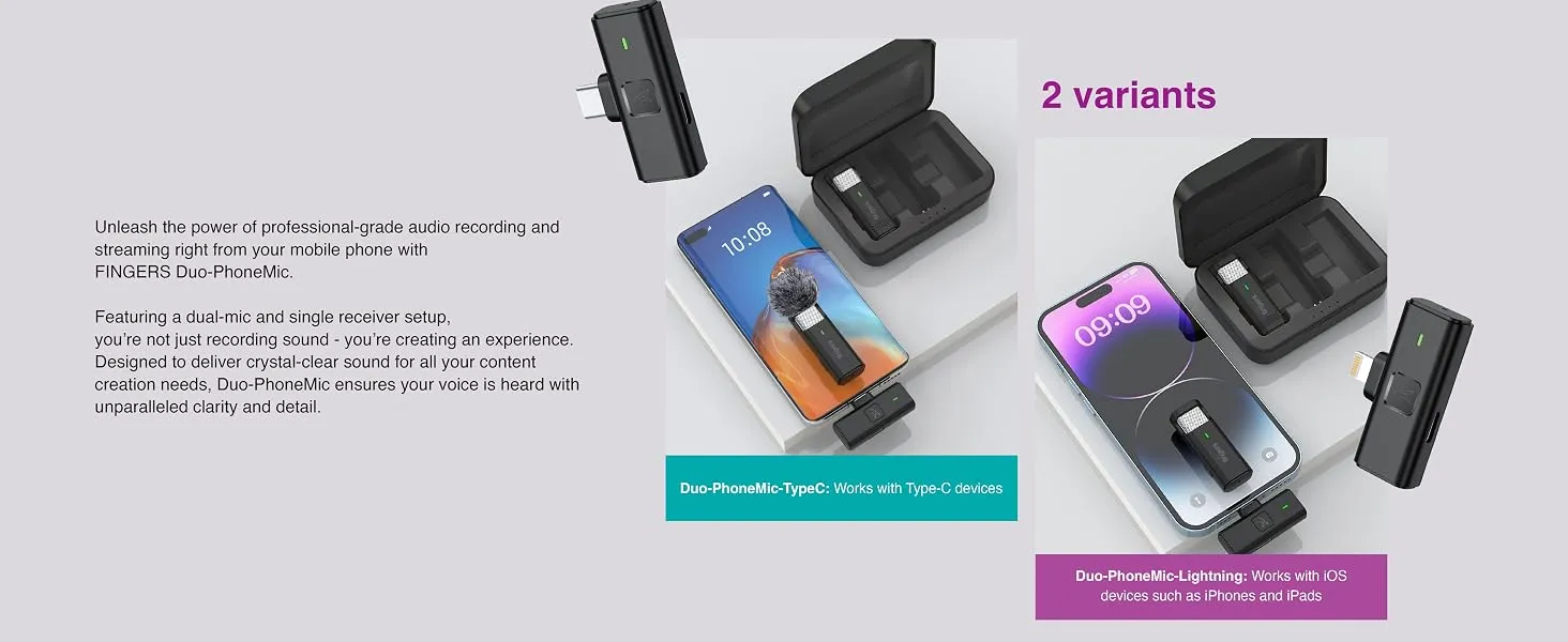 FINGERS Duo-PhoneMic-TypeC overview 2