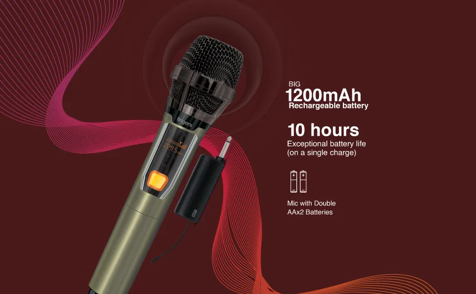 FINGERS Freedom Mic-39 Wireless Microphone overview 5