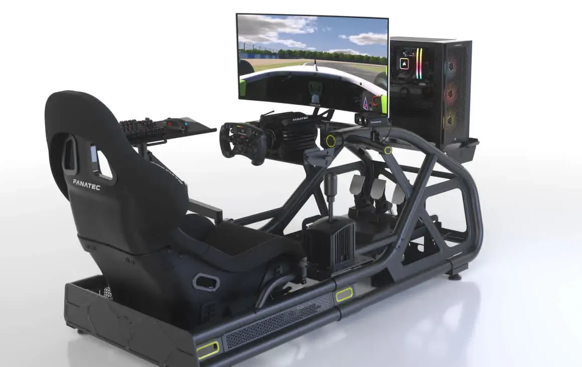 Fanatec ClubSport GT Cockpit (White) overview 8