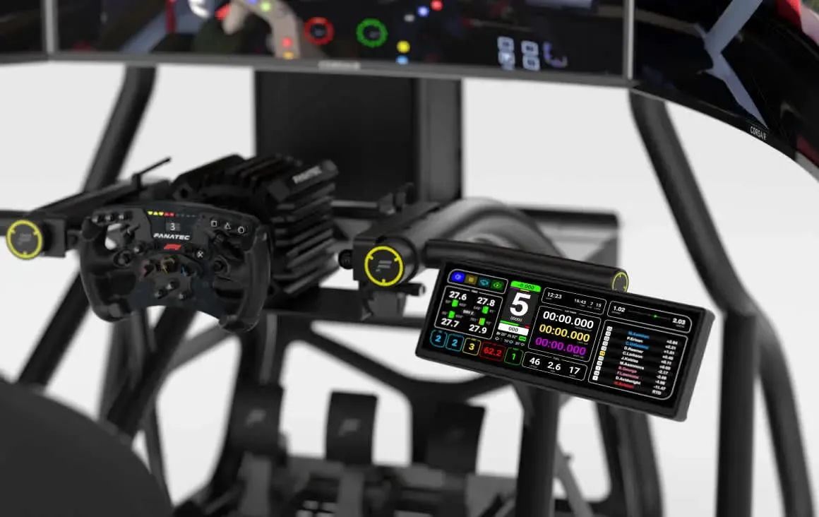Fanatec GT Cockpit Accessory Mount (Black) overview 2