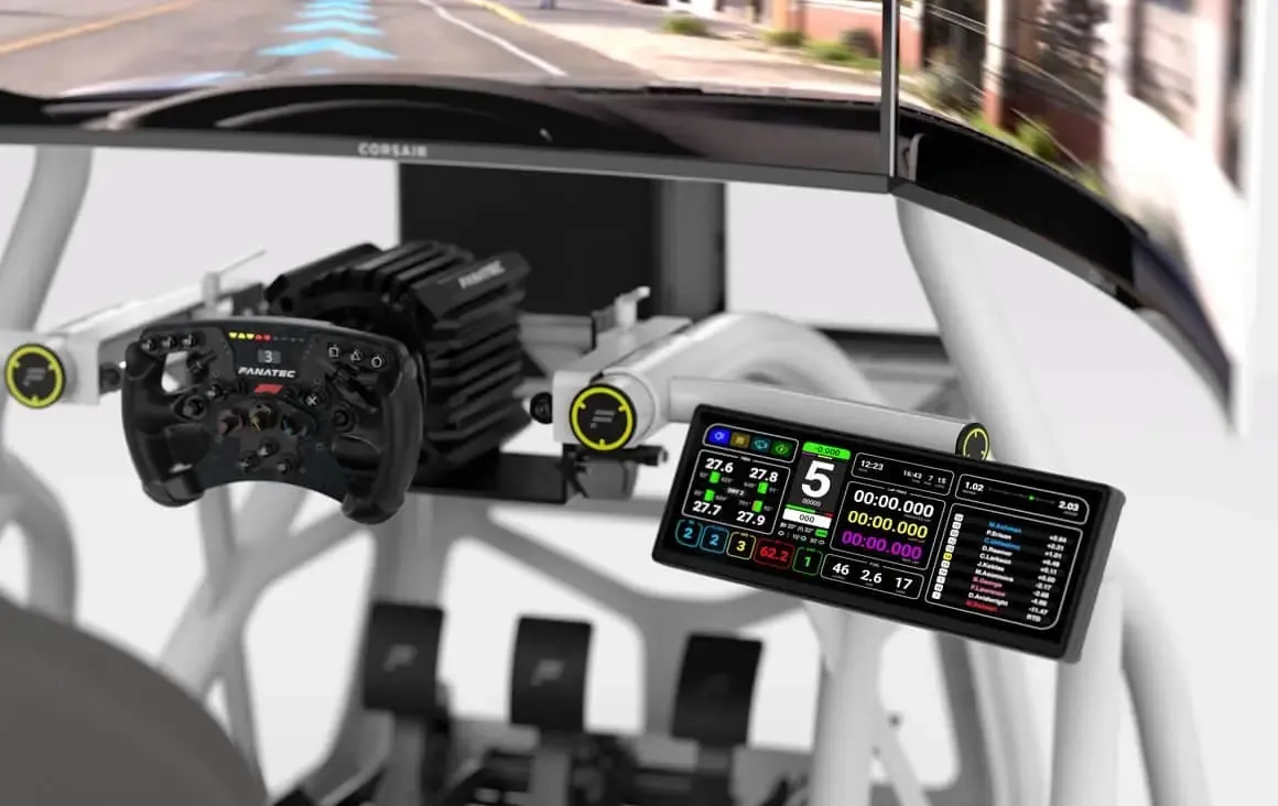 Fanatec GT Cockpit Accessory Mount (White) overview 2